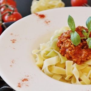 Spaghetti con Pollo